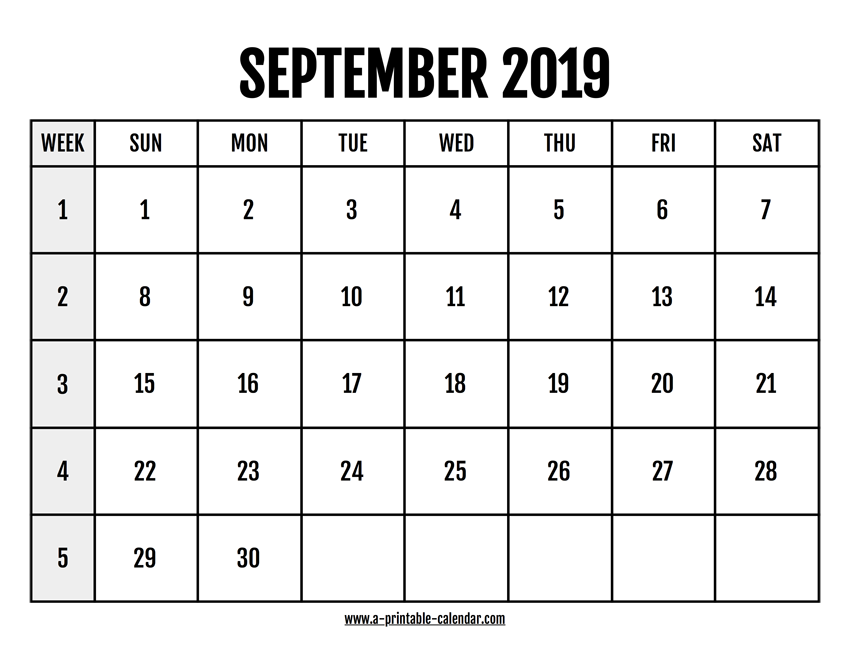 calendar-2019-september-a-printable-calendar