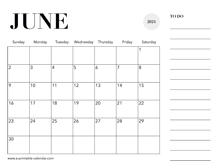 2024 Calendar June