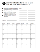 Bill Calendar