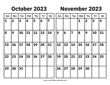 May and June 2023 Calendar - A Printable Calendar